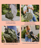 Doomoo sac à langer Fluffy kaki FY02