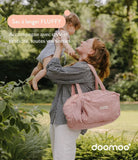 Doomoo sac à langer Fluffy pink FY03