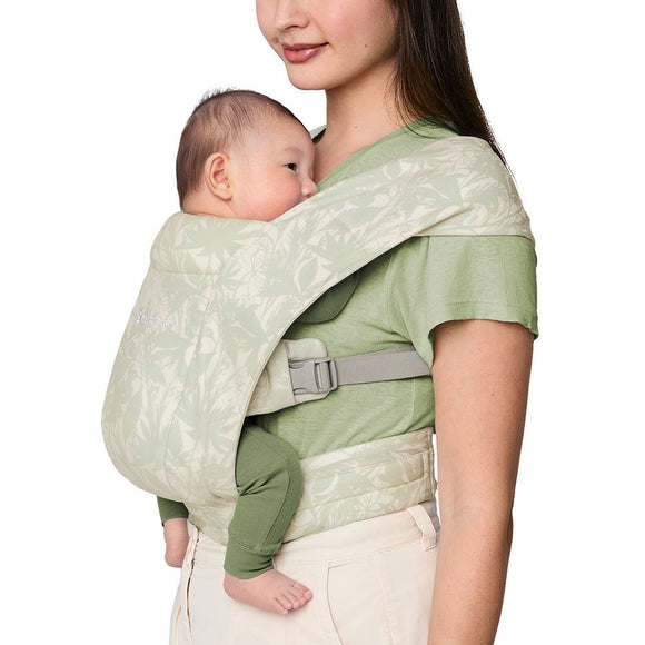 Ergobaby porte-bébé embrace soft & snug knit sauge fleuri BCEMASGMD