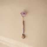 Mushie attache-sucette Eva mauve 70.056.10