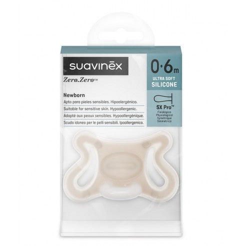 Suavinex sucettes symétrique silicone Zero Zero 0-6mois Light 3401405