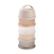 Beaba boîte doseuse 4 compartiments translucide argile 911749
