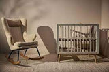 Quax fauteuil d'allaitement Rocking Adult Chair De Luxe Stone 76 16 J1817-09 (UNIQUEMENT RETRAIT EN MAGASIN, PAS D'ENVOI)