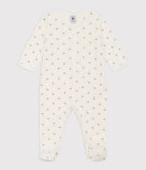 Petit Bateau pyjama bébé en coton palmier A06MT 01