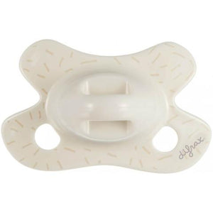 Difrax sucette natural newborn Popcorn sprinkles 113B24