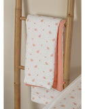 Noukie's couverture bébé 75x100cm Fleurs d'Antan gaze de coton  BB2640.42