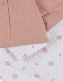 Noukie's couverture bébé 75x100cm Fleurs d'Antan gaze de coton  BB2640.42