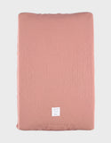 Noukie's Fleurs d'Antan housse de matelas à langer coton bio BB2640.16