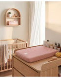 Noukie's Fleurs d'Antan housse de matelas à langer coton bio BB2640.16