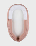 Noukie's réducteur de lit bébé Kokkoony en gaze de coton rose BB2640.38