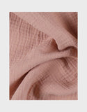 Noukie's drap tétra Fleurs d'Antan en gaze de coton blanc (lot de 3) BB2640.57