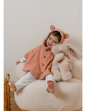 Noukie's poncho en gaze de coton 6-18mois rose BB2640.361