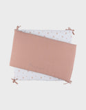 Noukie's tour de lit gaze de coton Fleurs d'Antan BB2640.03