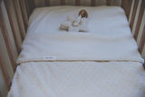 Koeka couverture berceau coton polaire Napa Warm white 1059-0044-108-108-75100