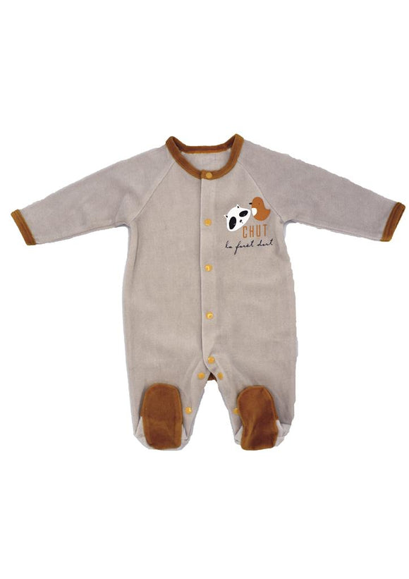 Doo & Bo pyjama beige/moutarde 12.46.02588