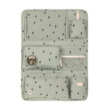 Lassig organisateur voiture happy prints light olive 1204004581