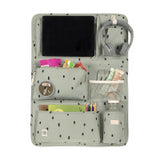 Lassig organisateur voiture happy prints light olive 1204004581