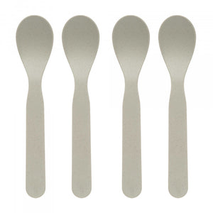 Lassig Cuillères Enfants (4 pcs) - Uni, Gris Chaleureux 1310039265