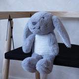 Flow Doudou battements de coeur Milo le lapin gris 1685027