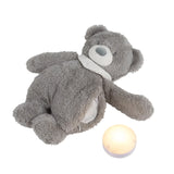 Nattou veilleuse peluche ours sleepy grey 876629