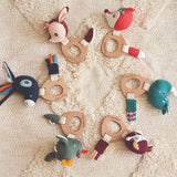 Lilliputiens Hochet en bois ECO Stella 83341