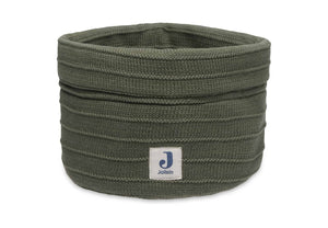 Jollein Panier de rangement Pure Knit Leaf Green 580-001-67010