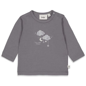 Feetje T-shirt manches longues Magic Sketchy Star Gris 51601784