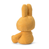 Miffy assis en velours côtelé jaune 50 cm 24.182.226