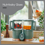Babymoov robot culinaire Nutribaby Glass Forest Green A001132