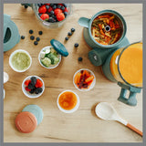 Babymoov robot culinaire Nutribaby Glass Forest Green A001132