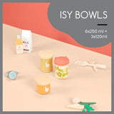 Babymoov pots de conservations en verre Isy Bowls 6x250ml + 3x120ml A004315