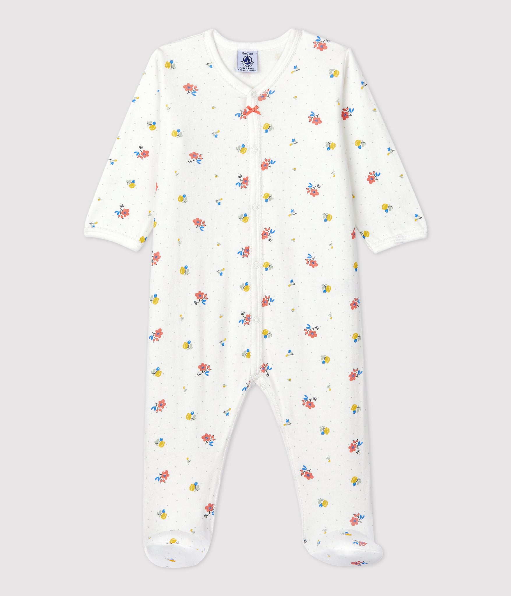 Petit Bateau pyjama bébé MARSHMALLOW/MULTICO A03HY01 – e-shop
