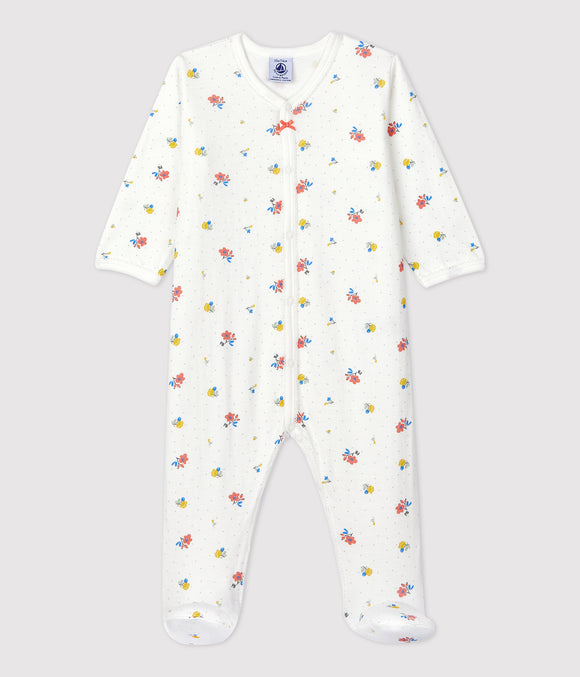 Petit Bateau pyjama bébé MARSHMALLOW/MULTICO A03HY01