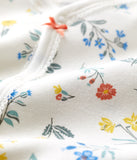 Petit Bateau pyjama bébé imprimé fleuri en coton blanc MARSHMALLOW/blanc MULTICO A03Q201