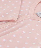 Petit Bateau pyjama pois en coton Saline/Marshmallow A06PF 01
