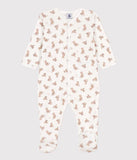 Petit Bateau pyjama bébé en coton imprimé tigre A07GT01000