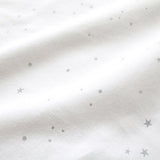 Bemini DRAP HOUSSE BERCEAU 40x90cm blanc étoile  100% coton 130STARY20JP