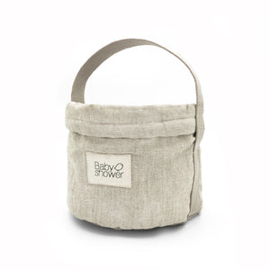 Babyshower Corbeille de toilette Lin Beige
