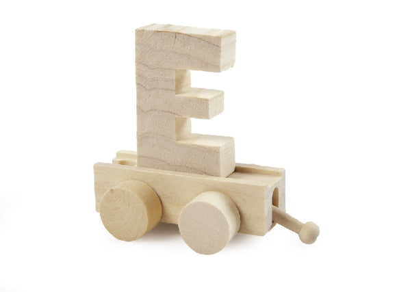 Bartok Lettre en bois naturel E