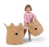 Childhome panier teddy 40x40x40 beige CCBTB40