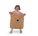 Childhome panier teddy 40x40x40 beige CCBTB40