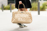 Childhome sac à langer Mommy Bag matelassé beige CWMBBPBE