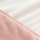 Bemini poncho de voyage 9-36m vieux rose softy + jersey 383SOFTY44SF