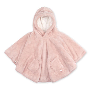 Bemini poncho de voyage 9-36m vieux rose softy + jersey 383SOFTY44SF