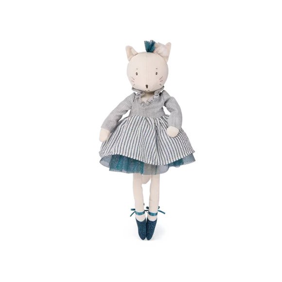 Moulin Roty LA PETITE ÉCOLE DE DANSE Poupée chat Célestine 667020