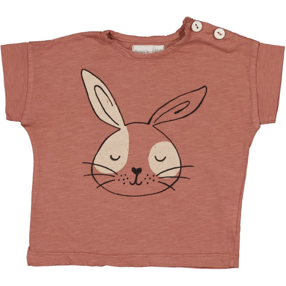 Bean's T-shirt manches courtes FIG- Slub cotton T-shirt- Rabbit S2204369