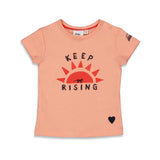 Feetje T-shirt Keep Rising - Papaye Punch saumon spécial été 51700731