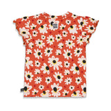 Feetje T-shirt marguerite rouge Have a nice Daisy 51700800