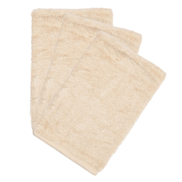 Timboo gant de toilette frosted almond (lot de 3) TM-WAS30-538