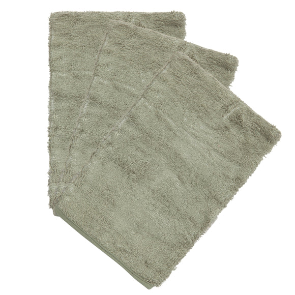 Timboo gant de toilette whisper green (lot de 3) TM-WAS30-540